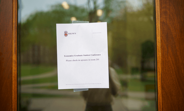 Brown University Economics PhD Conference
